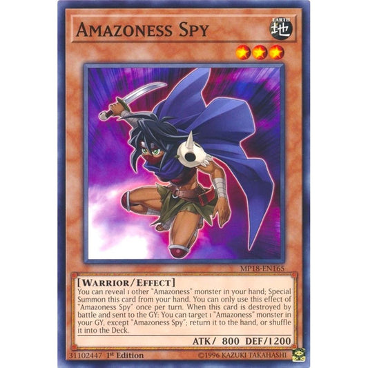 Image for Amazoness Spy (MP18-EN165) (MP18) - YuGiOh