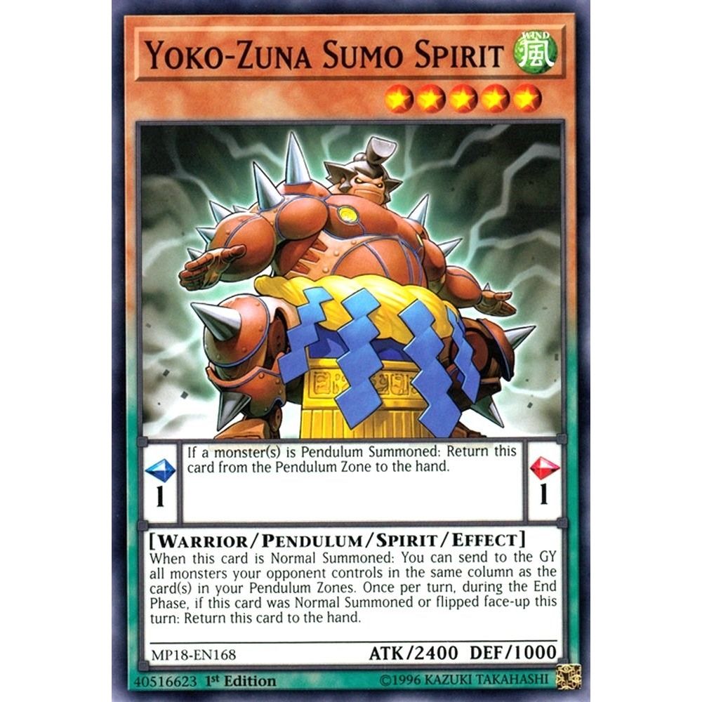 Image for Yoko-Zuna Sumo Spirit (MP18-EN168) (MP18) - YuGiOh