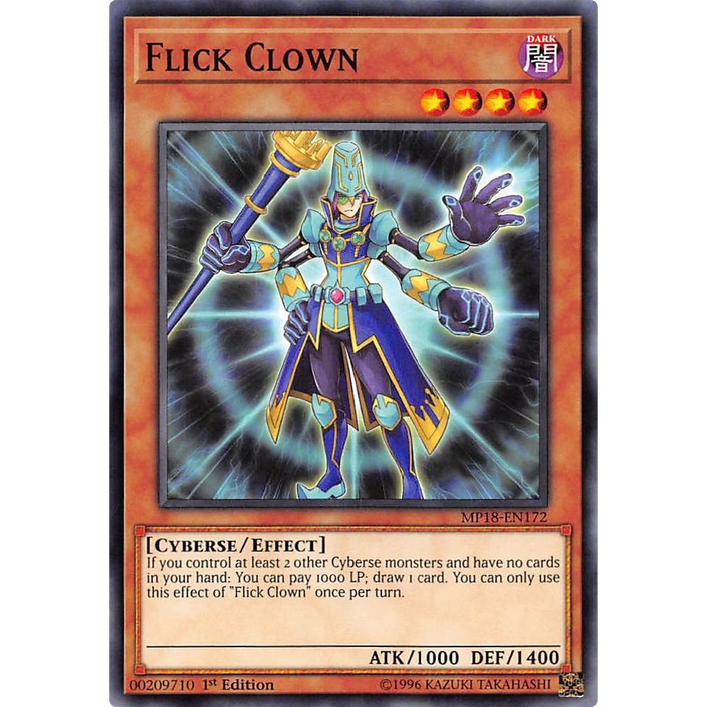 Image for Flick Clown (MP18-EN172) (MP18) - YuGiOh