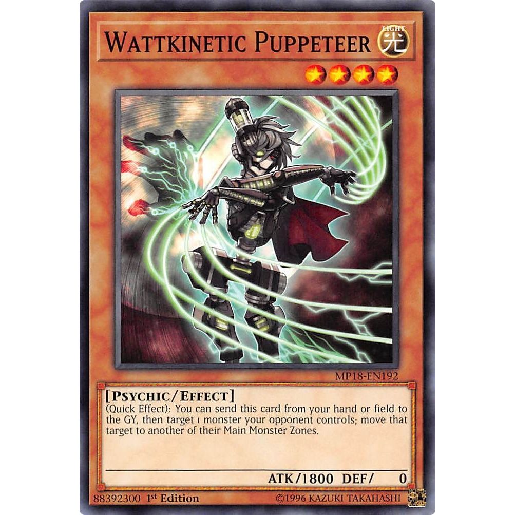 Image for Wattkinetic Puppeteer (MP18-EN192) (MP18) - YuGiOh
