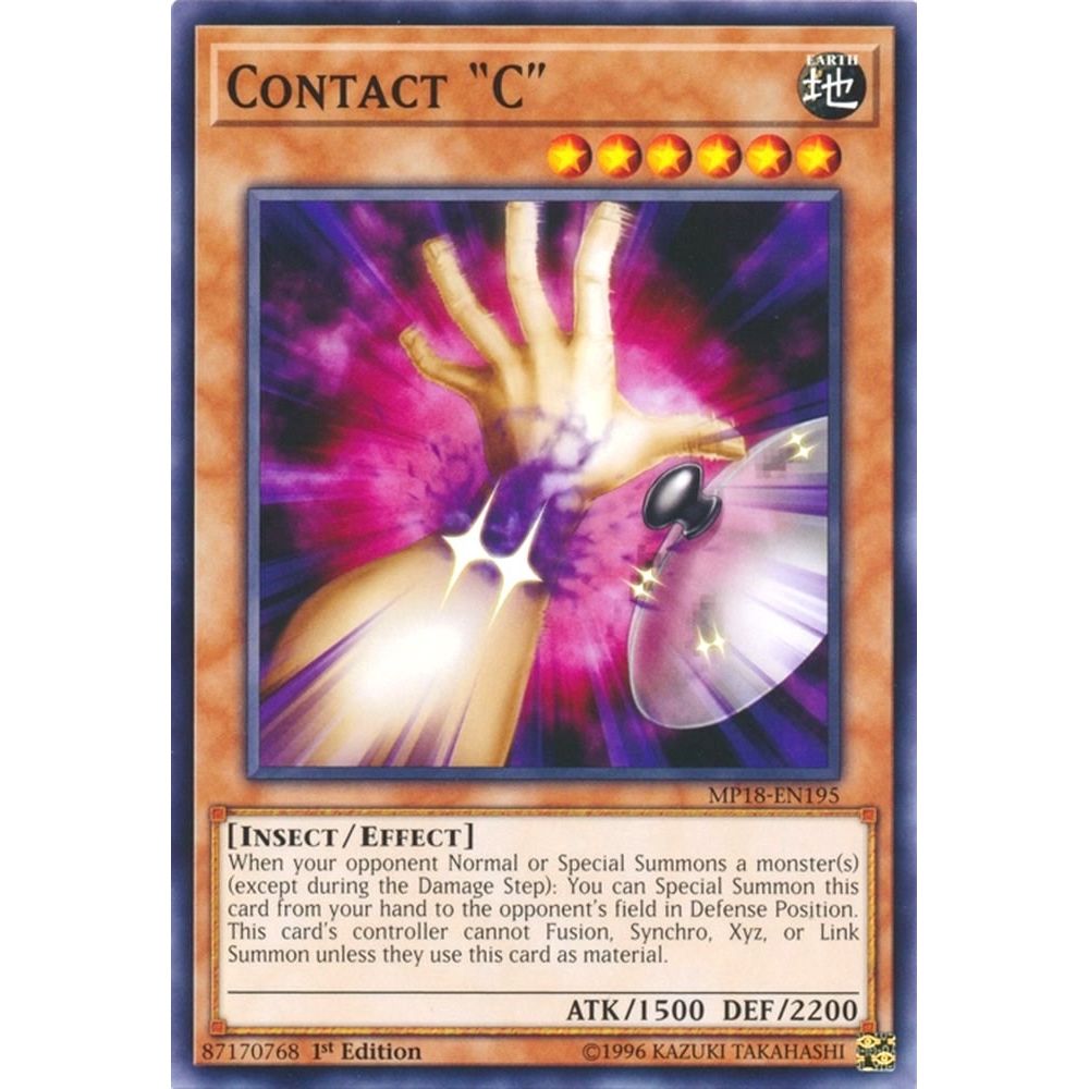 Image for Contact "C" (MP18-EN195) (MP18) - YuGiOh
