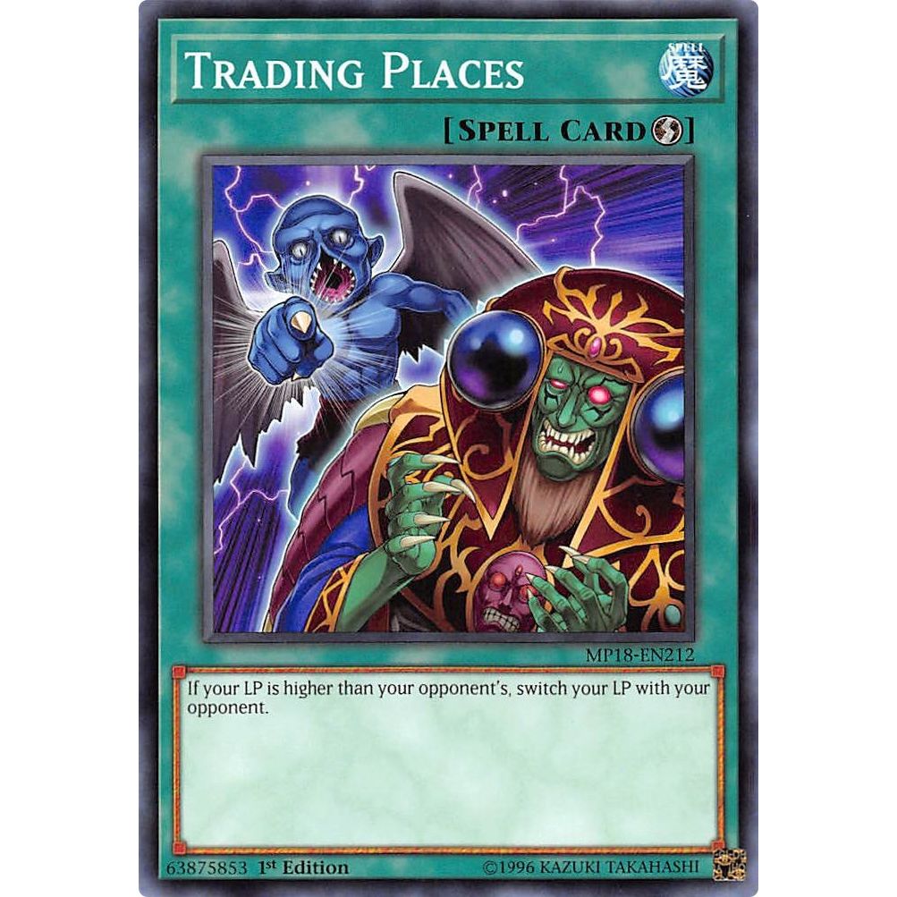 Image for Trading Places (MP18-EN212) (MP18) - YuGiOh