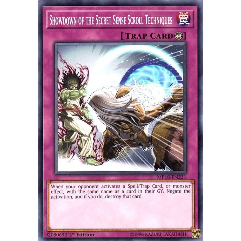 Image for Showdown of the Secret Sense Scroll Techniques (MP18-EN221) (MP18) - YuGiOh