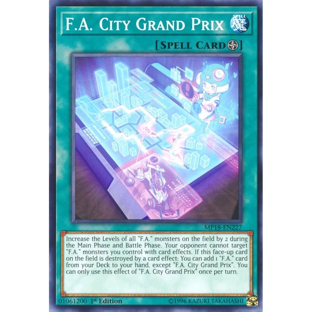 Image for F.A. City Grand Prix (MP18-EN227) (MP18) - YuGiOh