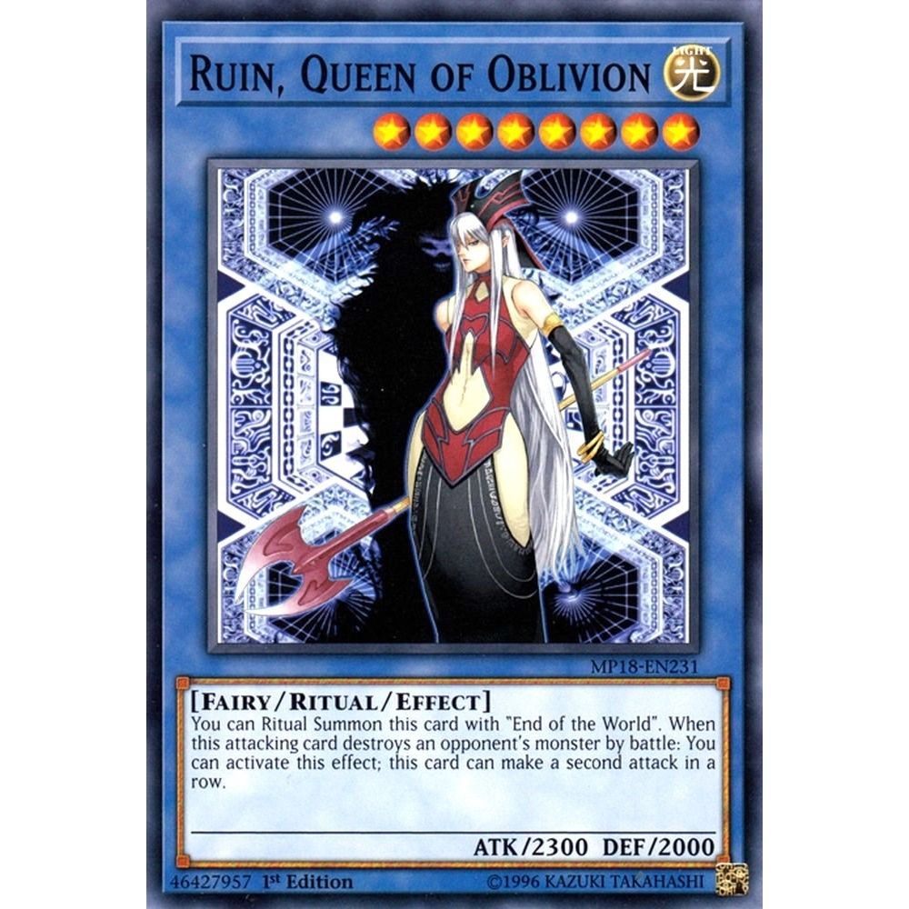 Image for Ruin, Queen of Oblivion (MP18-EN231) (MP18) - YuGiOh
