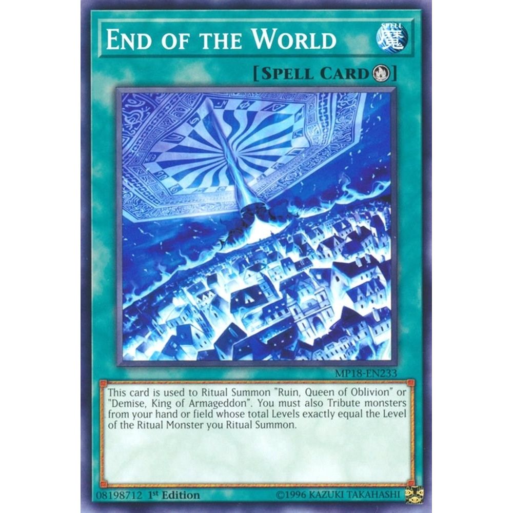 Image for End of the World (MP18-EN233) (MP18) - YuGiOh