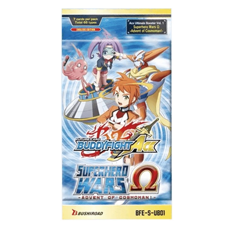 Image for Superhero Wars Omega -Advent of Cosmoman!- Booster Pack - Future Card BuddyFight