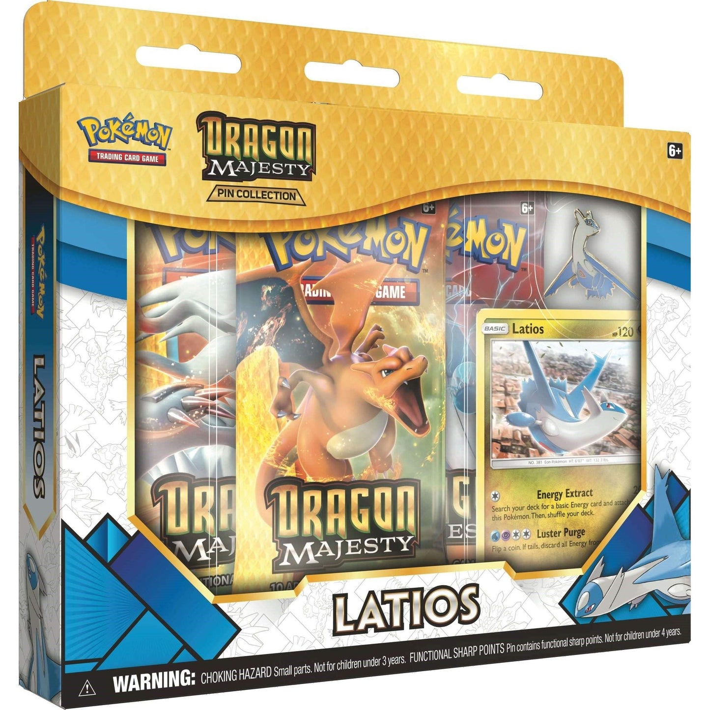 Image for Dragon Majesty Pin Collection [Latios] - Pokemon