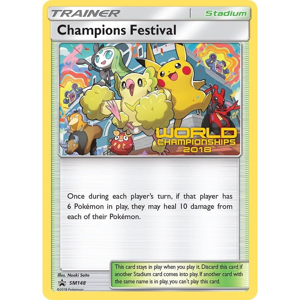 Image for Champions Festival - SM148 (World Championships 2018) (SM148) (SMP) - Pokemon