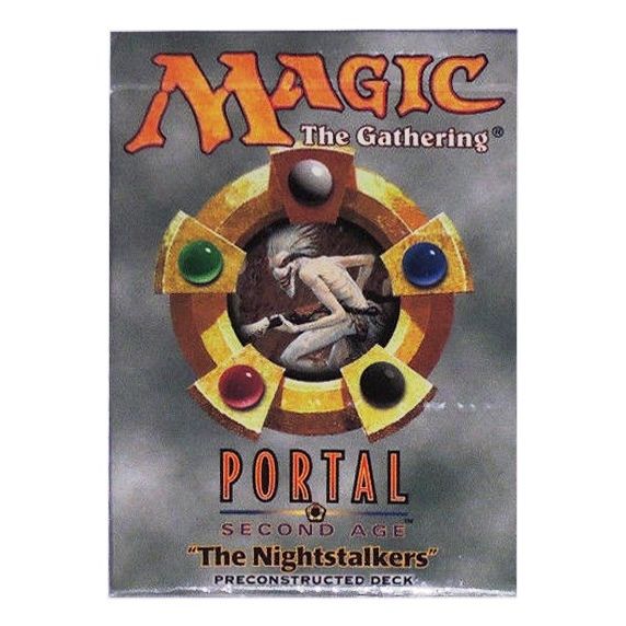 Image for Portal Second Age Theme Deck - The Nightstalkers - Magic: The Gathering
