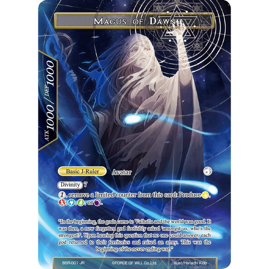 Image for Arcana of Dawn // Magus of Dawn (BSR-001/JR) (NDR) - Force of Will