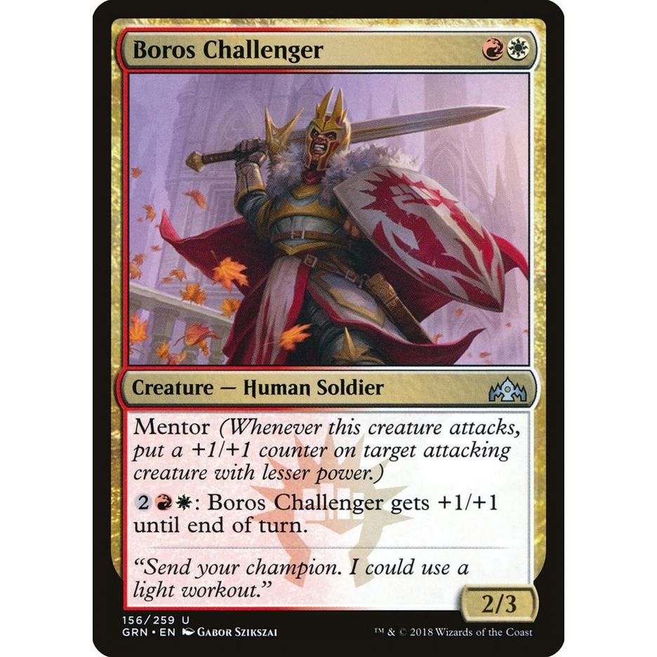 Image for Boros Challenger (156) (GRN) - Magic: The Gathering