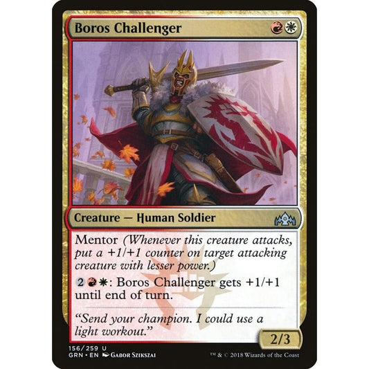 Image for Boros Challenger (156) (GRN) - Magic: The Gathering