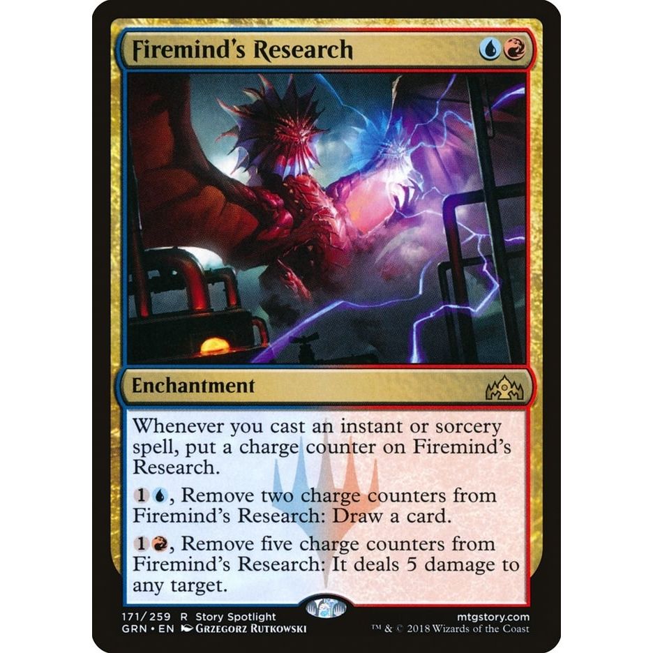 Image for Firemind's Research (171) (GRN) - Magic: The Gathering