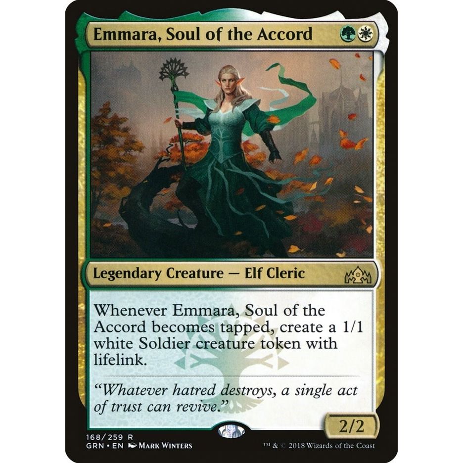 Image for Emmara, Soul of the Accord (168) (GRN) - Magic: The Gathering