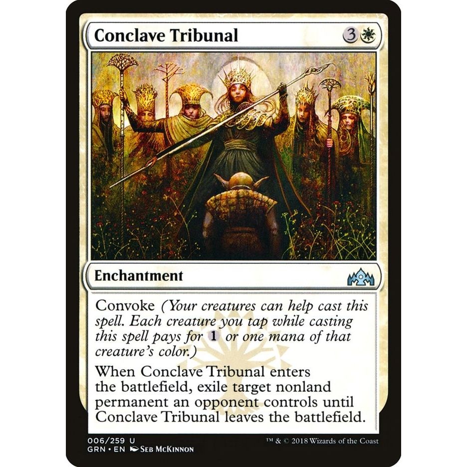 Image for Conclave Tribunal (6) (GRN) - Magic: The Gathering