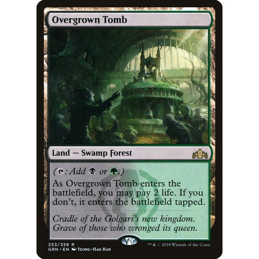 Image for Overgrown Tomb (253) (GRN) - Magic: The Gathering
