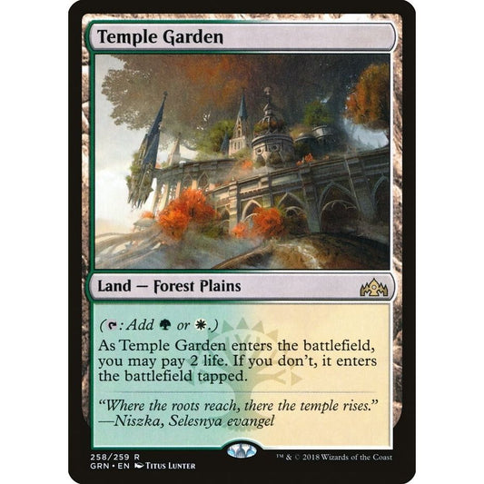 Image for Temple Garden (258) (GRN) - Magic: The Gathering