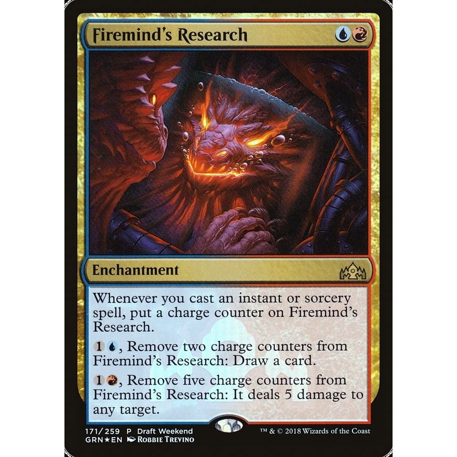 Image for Firemind's Research (Draft Weekend) (171) (LARP) - Magic: The Gathering