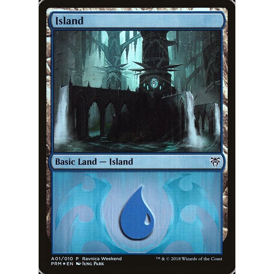 Image for Island - Dimir (A01) (1) (LARP) - Magic: The Gathering