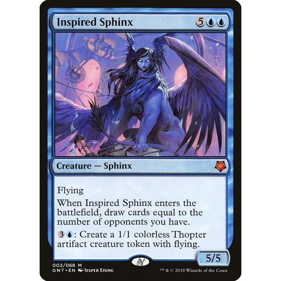 Image for Inspired Sphinx (2) (GNT) - Magic: The Gathering