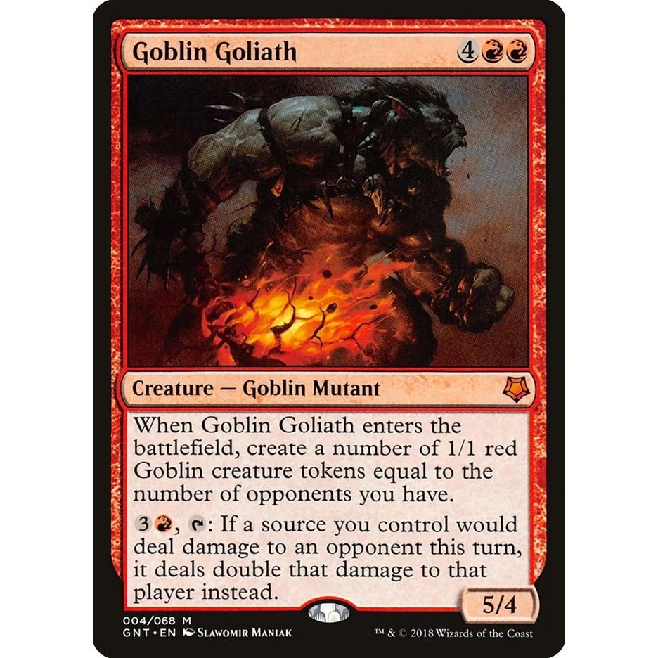 Image for Goblin Goliath (4) (GNT) - Magic: The Gathering