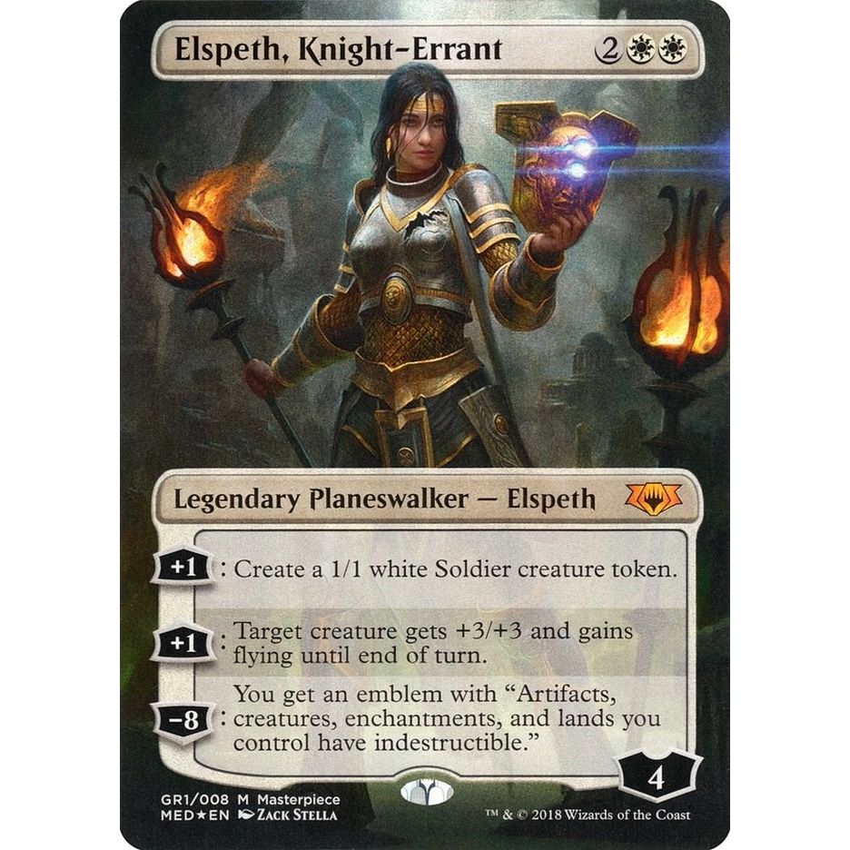 Image for Elspeth, Knight-Errant (GR1) (MED) - Magic: The Gathering