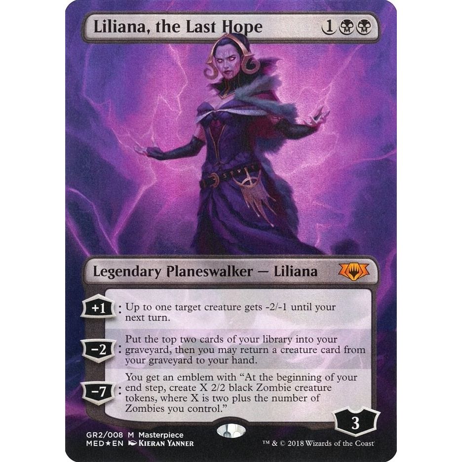 Image for Liliana, the Last Hope (GR2) (MED) - Magic: The Gathering