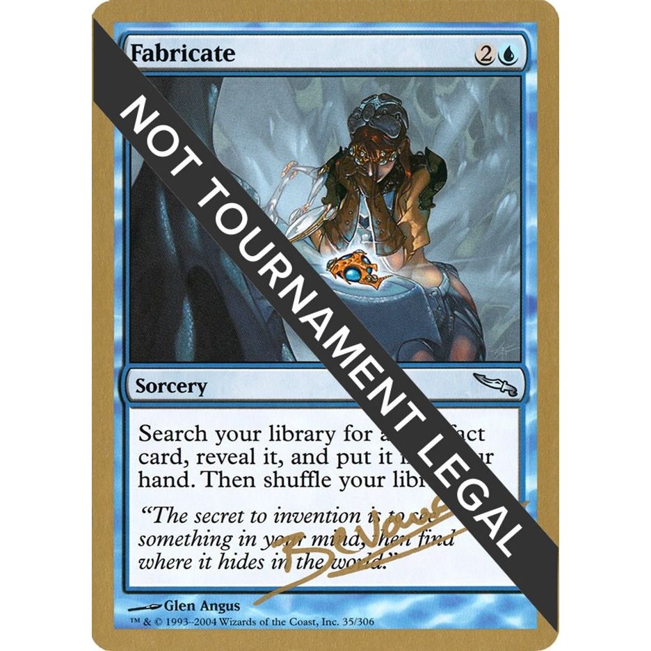 Image for Fabricate - 2004 Manuel Bevand (MRD) (WCD) - Magic: The Gathering
