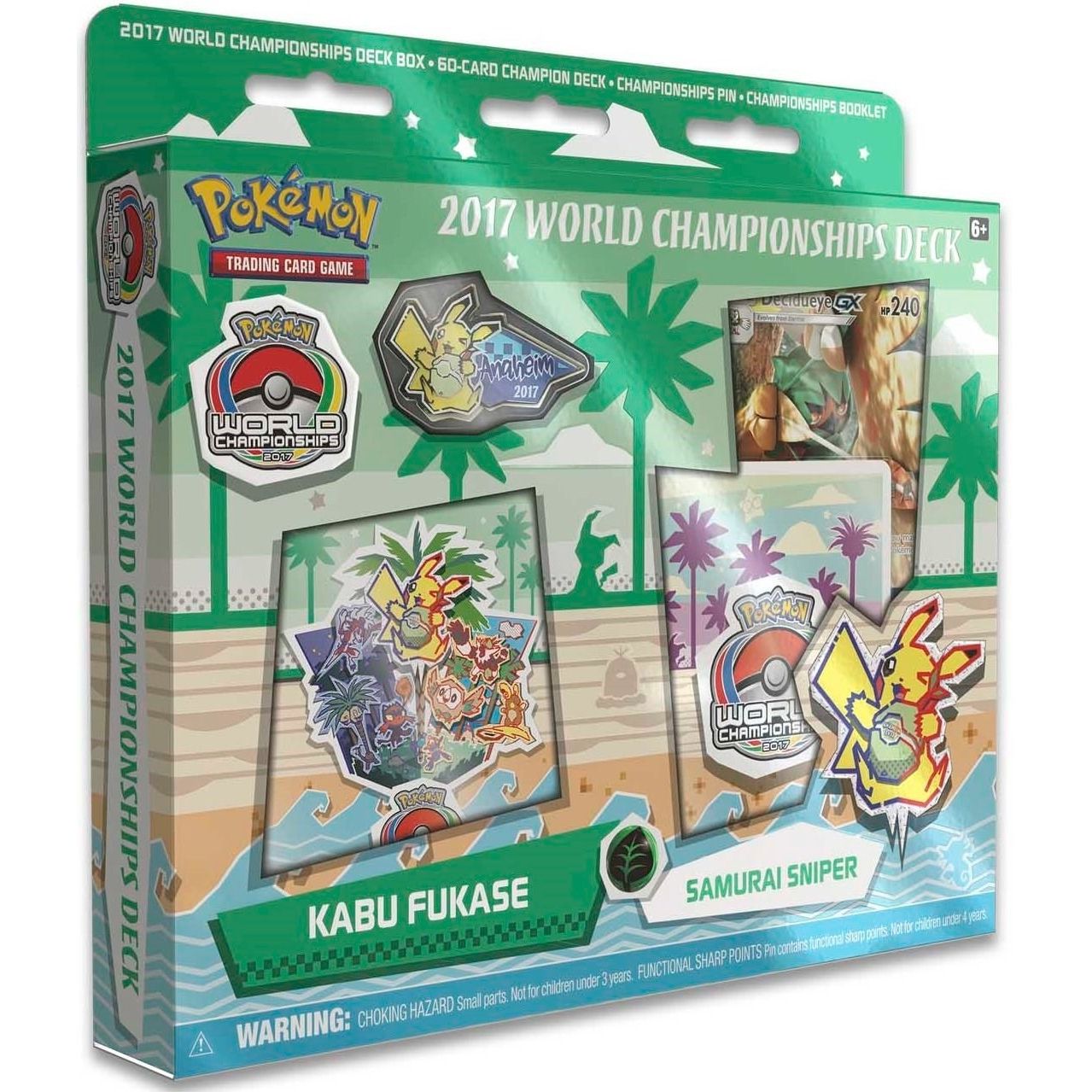Image for 2017 World Championship Deck: Kabu Fukase (Samurai Sniper) - Pokemon