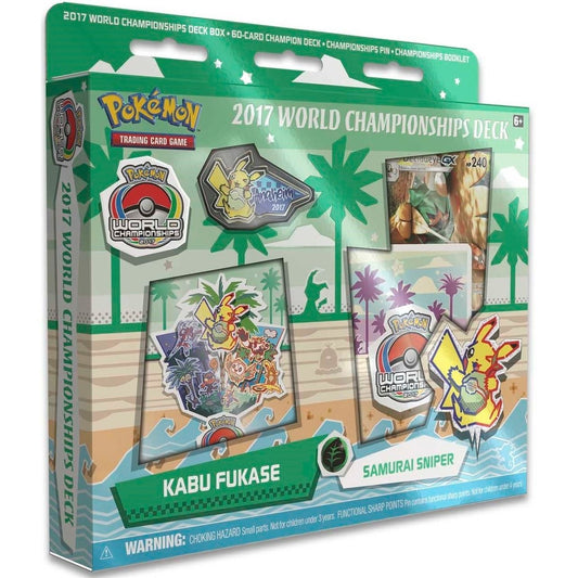 Image for 2017 World Championship Deck: Kabu Fukase (Samurai Sniper) - Pokemon