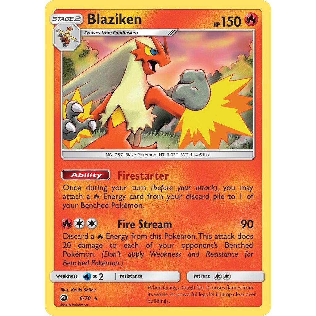 Image for Blaziken (6/70) (DRM) - Pokemon