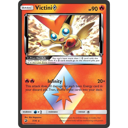 Image for Victini Prism Star (7/70) (DRM) - Pokemon