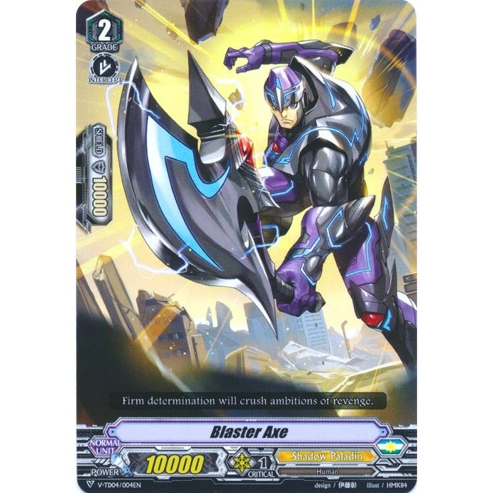Image for Blaster Axe (V-TD04/004EN) (V-TD04) - Cardfight Vanguard