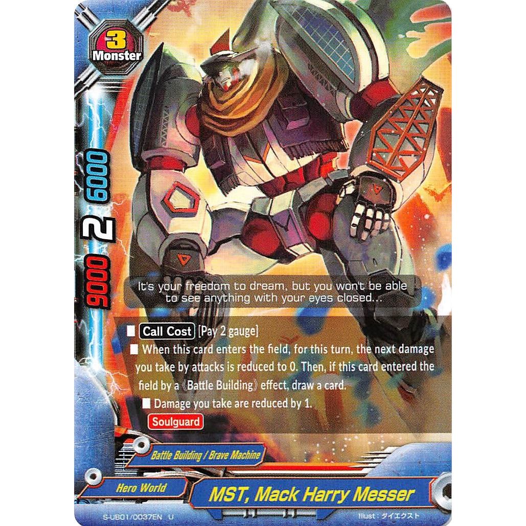 Image for MST, Mack Harry Messer (S-UB01/0037EN) (S-UB01) - Future Card BuddyFight