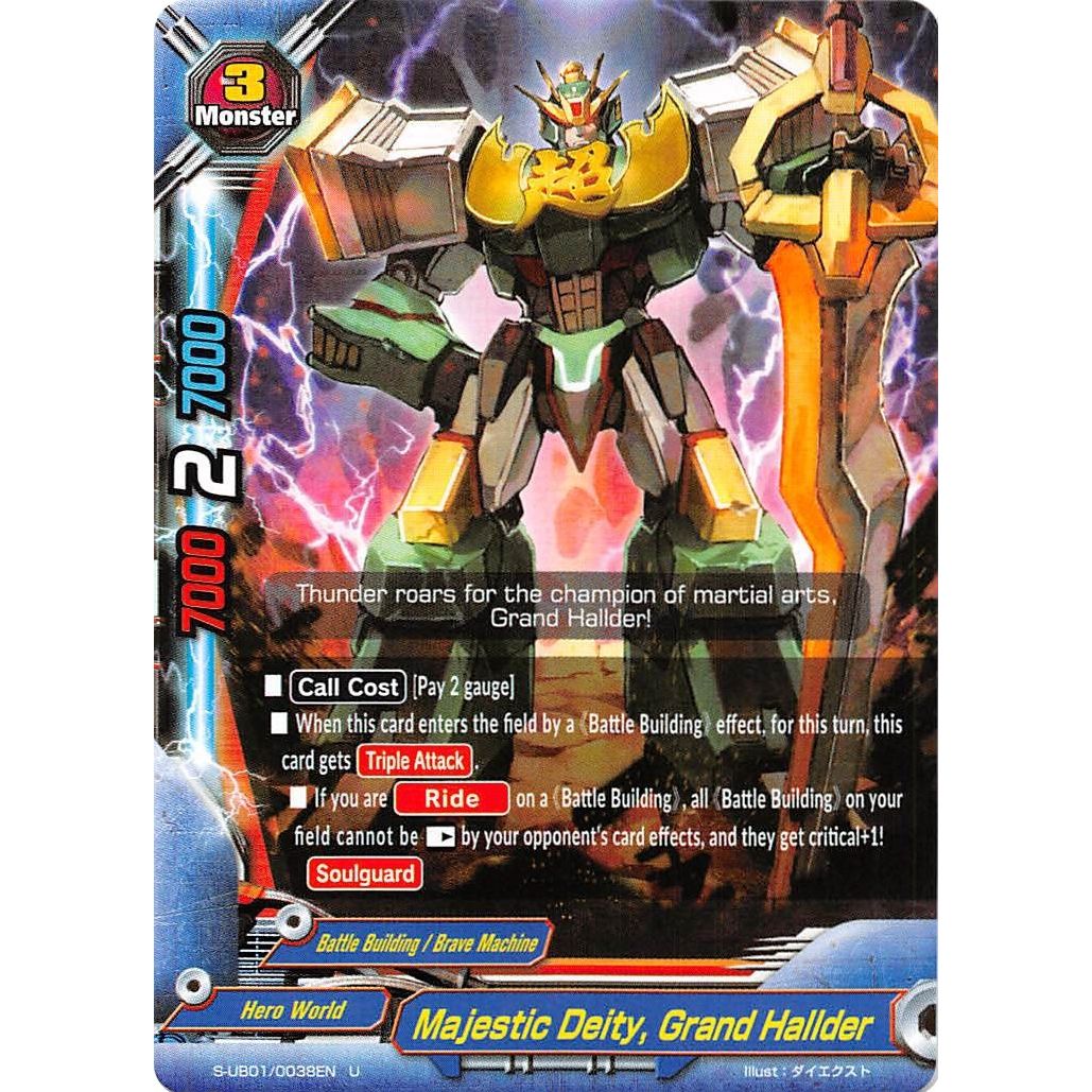 Image for Majestic Deity, Grand Hallder (S-UB01/0038EN) (S-UB01) - Future Card BuddyFight