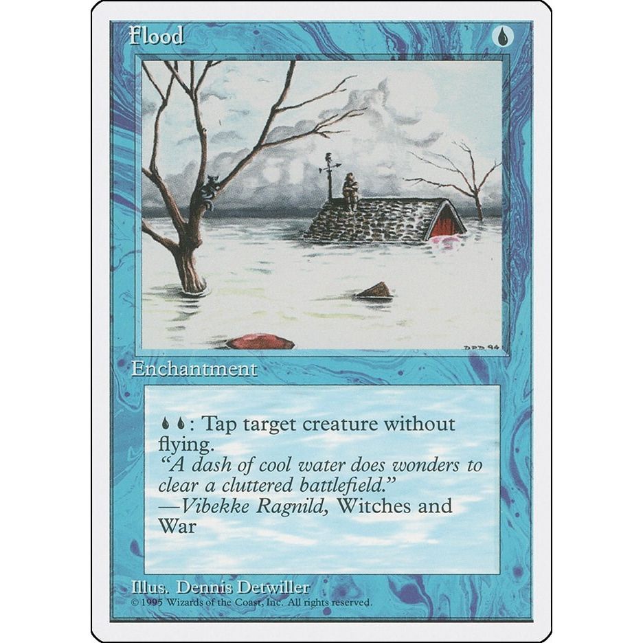 Image for Flood (4ED) - Magic: The Gathering