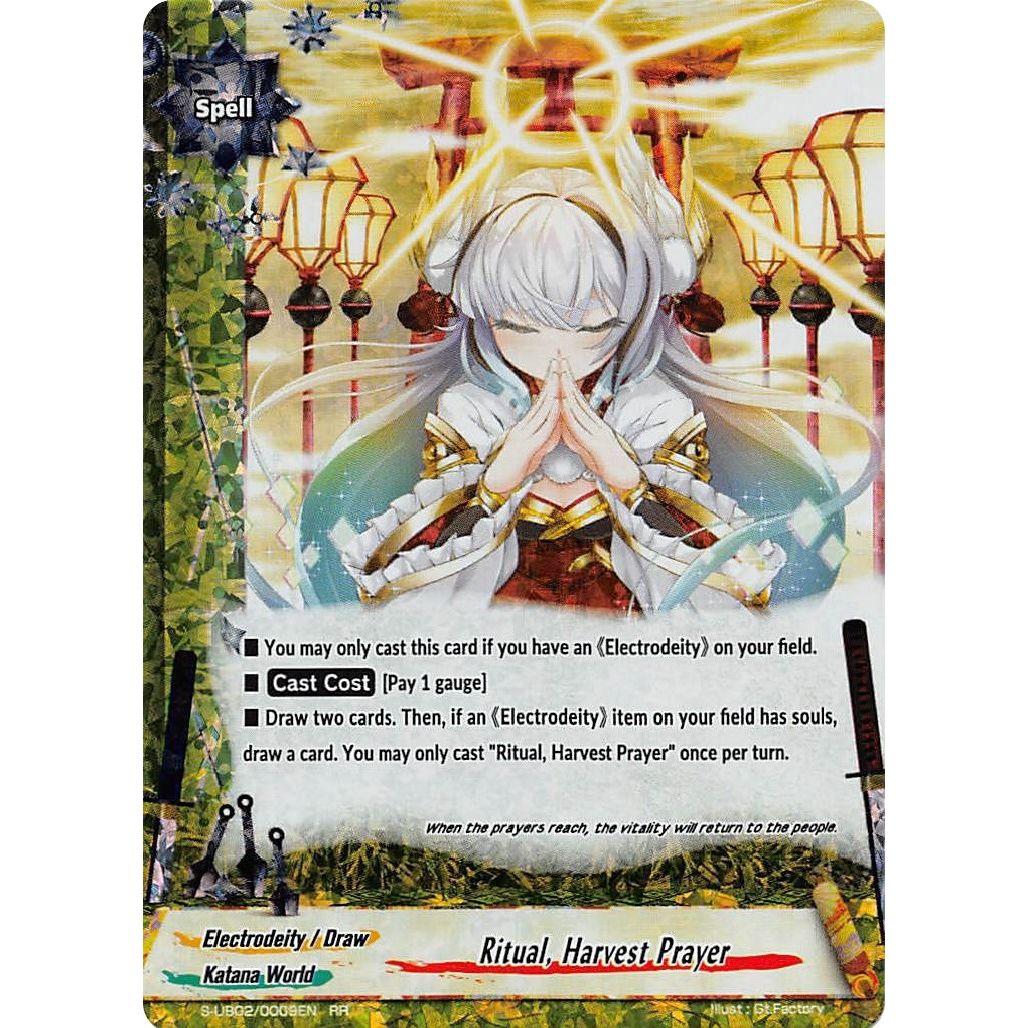 Image for Ritual, Harvest Prayer (S-UB02/0009EN) (S-UB02) - Future Card BuddyFight