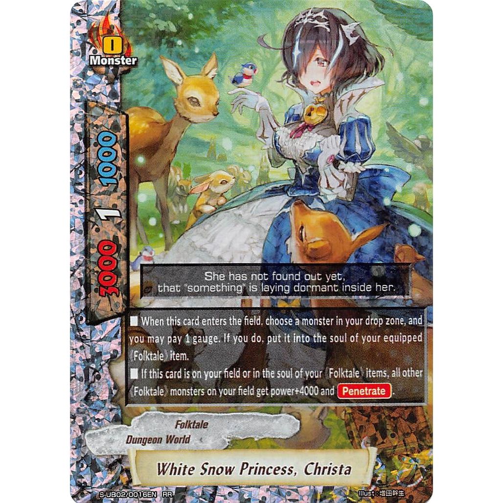 Image for White Snow Princess, Christa (S-UB02/0016EN) (S-UB02) - Future Card BuddyFight