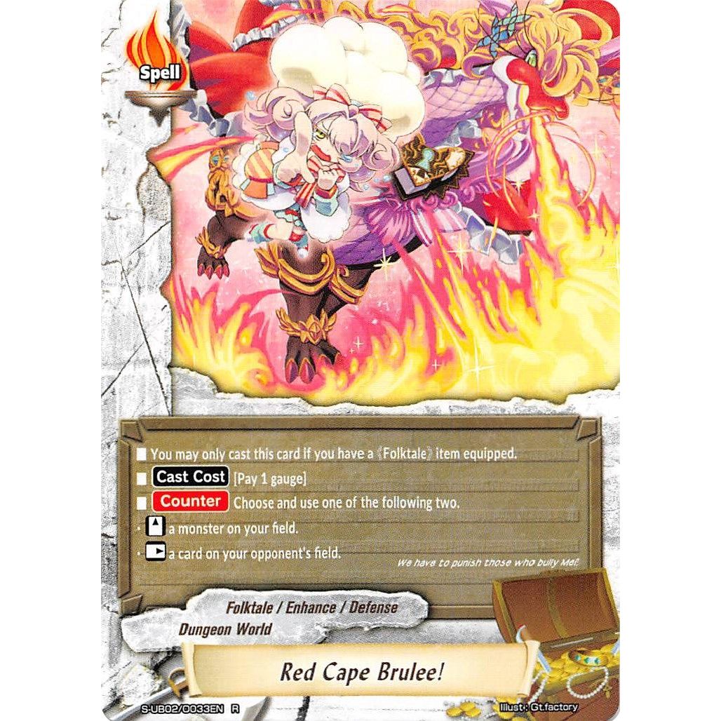 Image for Red Cape Brulee! (S-UB02/0033EN) (S-UB02) - Future Card BuddyFight