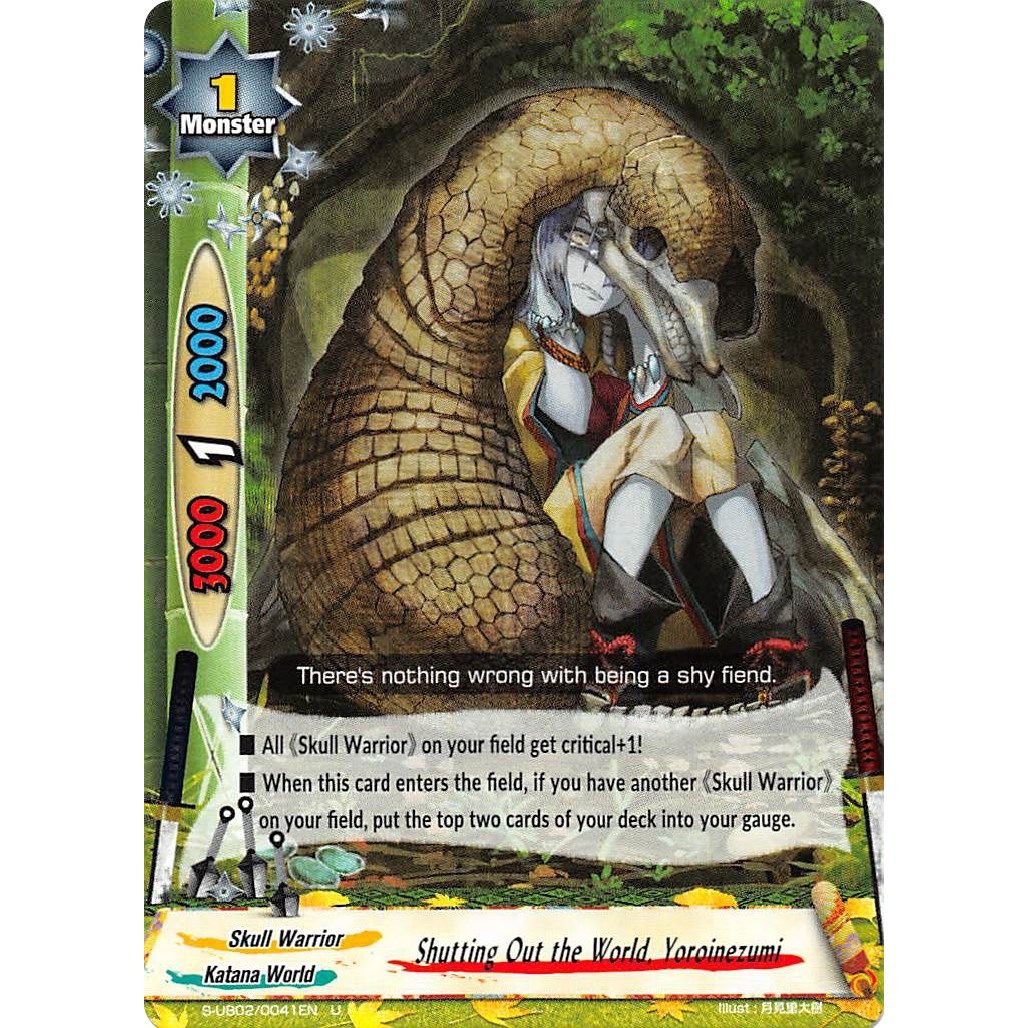 Image for Shutting Out the World, Yoroinezumi (S-UB02/0041EN) (S-UB02) - Future Card BuddyFight