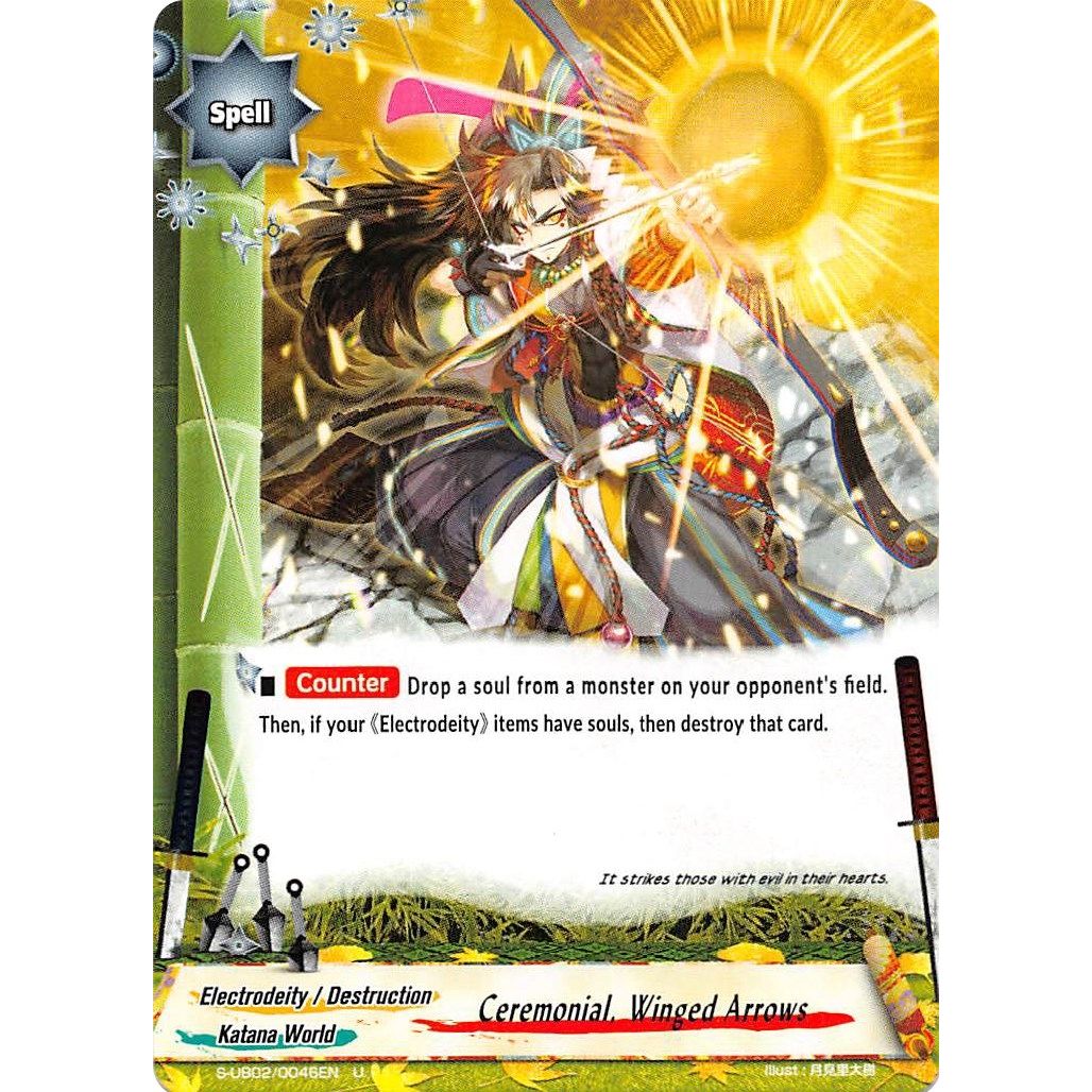 Image for Ceremonial, Winged Arrows (S-UB02/0046EN) (S-UB02) - Future Card BuddyFight