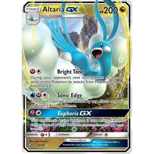 Image for Altaria GX (41/70) (DRM) - Pokemon