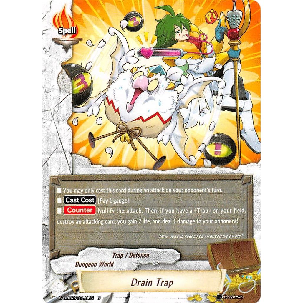 Image for Drain Trap (S-UB02/0059EN) (S-UB02) - Future Card BuddyFight