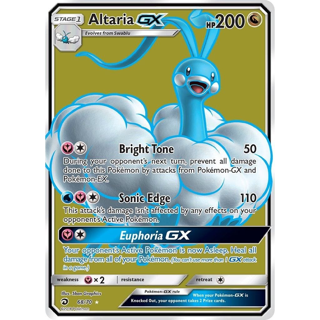 Image for Altaria GX (Full Art) (68/70) (DRM) - Pokemon