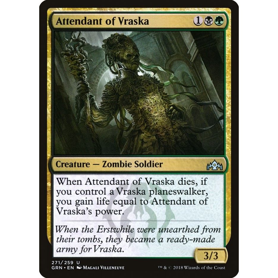 Image for Attendant of Vraska (271) (GRN) - Magic: The Gathering
