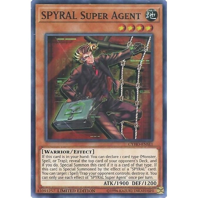 Image for SPYRAL Super Agent (CYHO-ENSE1) (CYHO) - YuGiOh