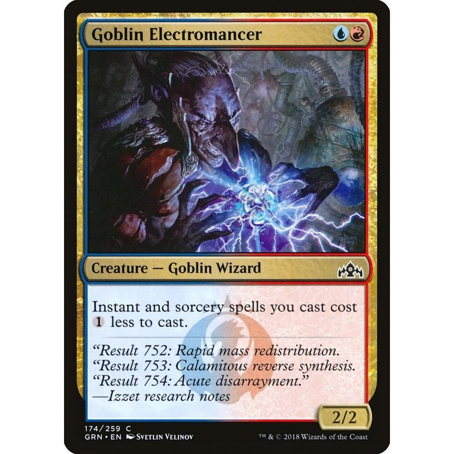 Image for Goblin Electromancer (174) (GRN) - Magic: The Gathering