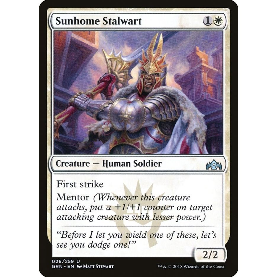 Image for Sunhome Stalwart (26) (GRN) - Magic: The Gathering