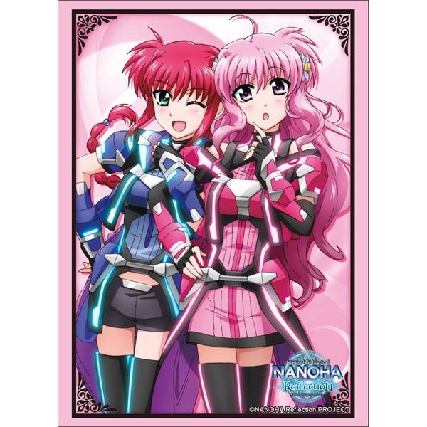 Image for Bushiroad Sleeve Collection HG Vol.1573: Magical Girl Lyrical Nanoha Reflection - Amitie & Kyrie (60-Pack) - Card Sleeves